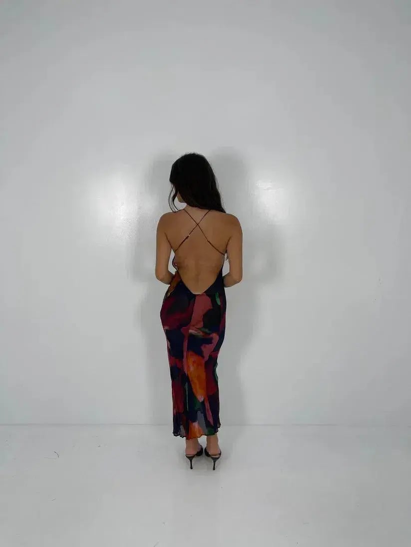 Rat And Boa Paola Slip Dress in Floral Size S/AU8 photo 3