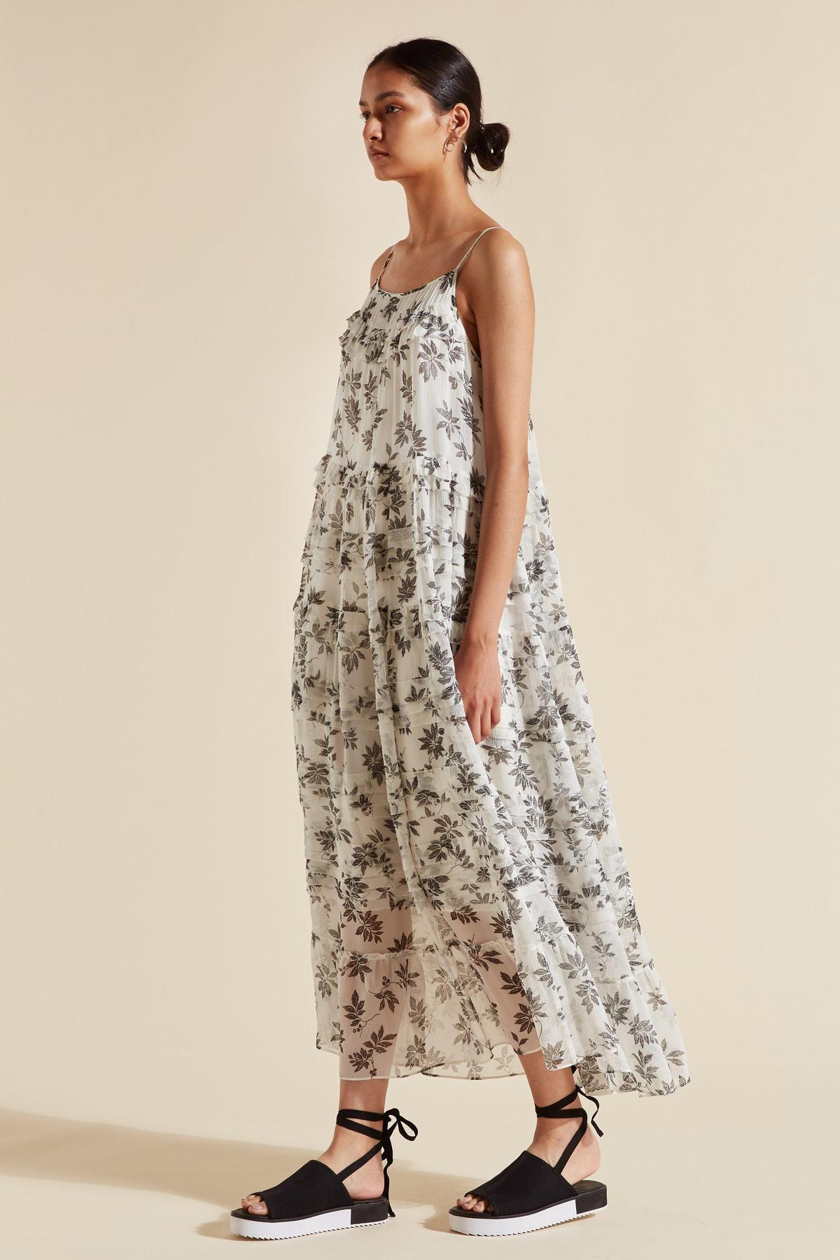 Lee Mathews Lucy Cami Dress Floral Vine Size 1/Au 8 photo 3