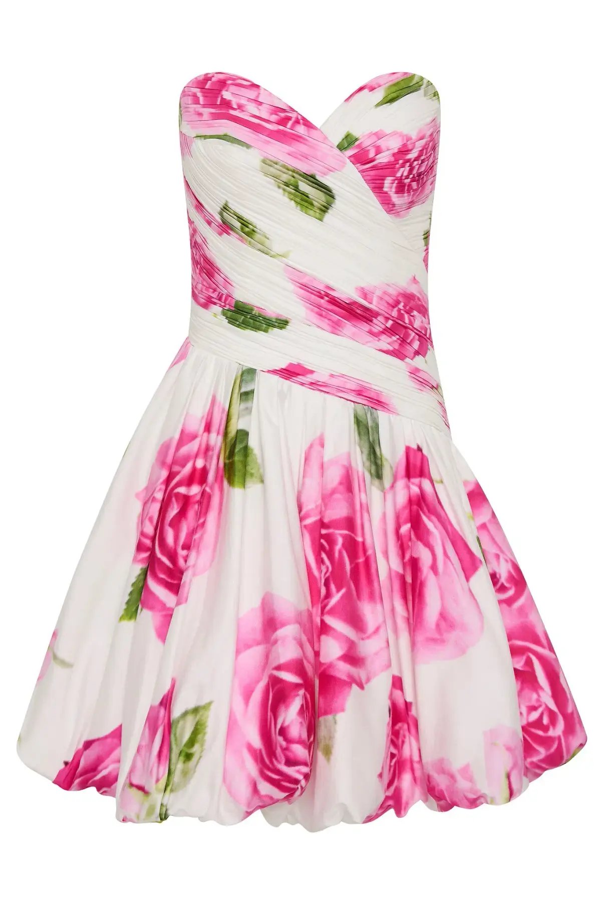 Aje Olea Bubble Hem Mini Dress Floral Size 8 photo 5