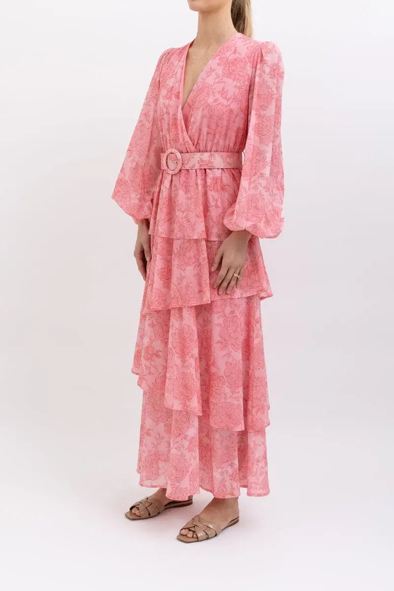 Kate Ford Lucien Layered Gown Eden Size 10 photo 2