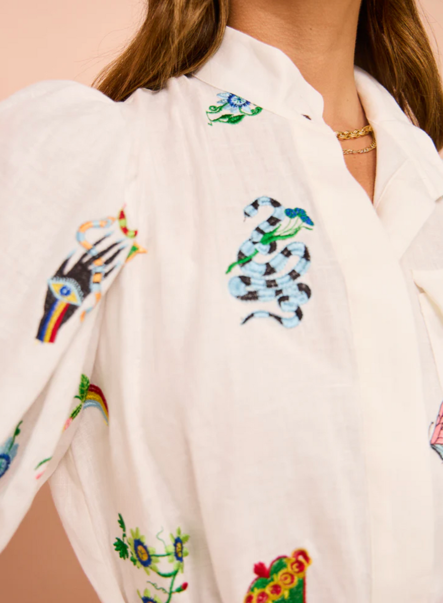 Alemais Atticus Linen Shirtdress photo 2