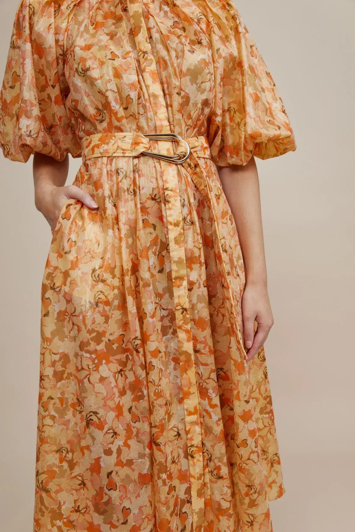 Acler Cranhurst Dress Peach Size 6 photo 2