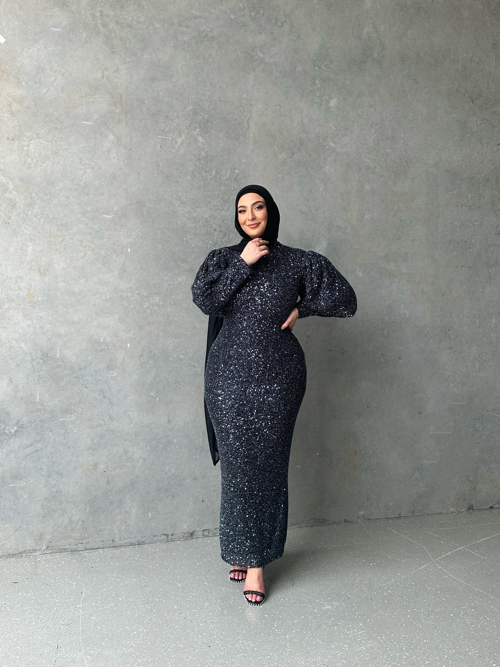 BELLISSA BELLE SLEEVE BY MY SECRET WARDROBE GREY photo 7
