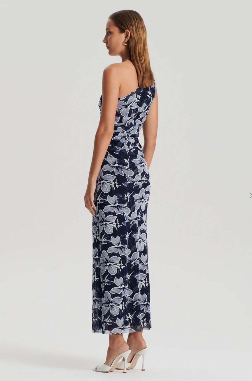 Scanlan Theodore Italian Floral Mesh Dress photo 2