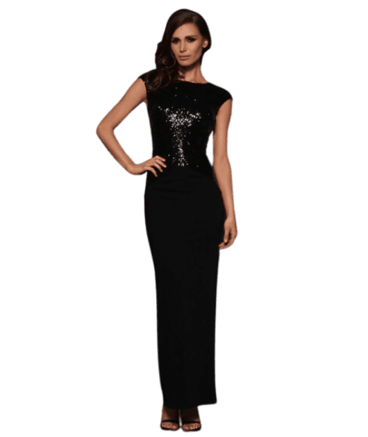 Elle Zeitoune Ruby Dress - Black photo 4