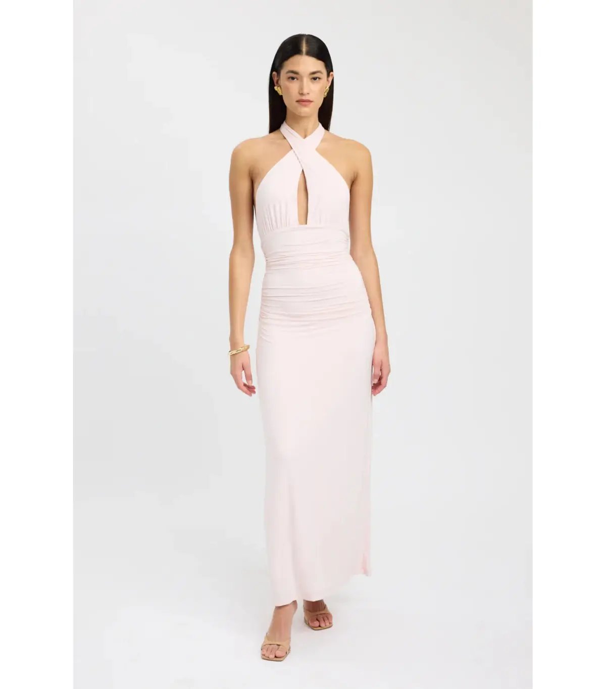 Kookai Leni Maxi Dress in Heavenly Pink Size AU 10 photo 5