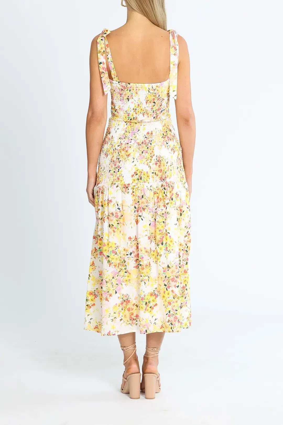 Talulah Sienna Midi Dress in Floral Size 8 photo 3