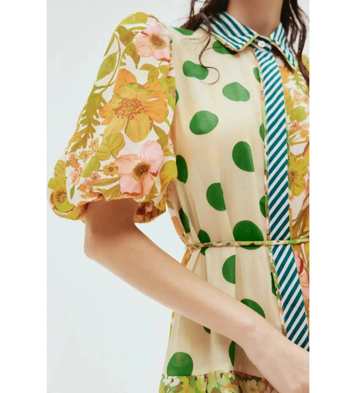 Alemais Finn Shirtdress Multi Size AU 10 photo 3