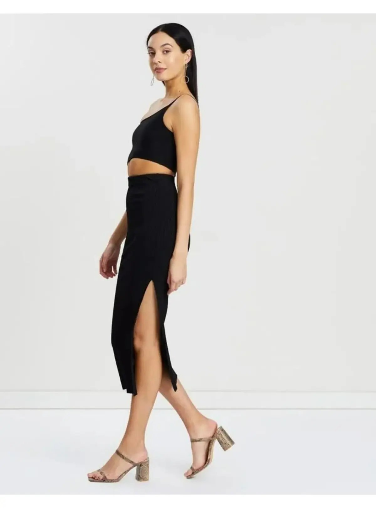 Bec & Bridge Darling Midi Dress Black Size AU 6 photo 3