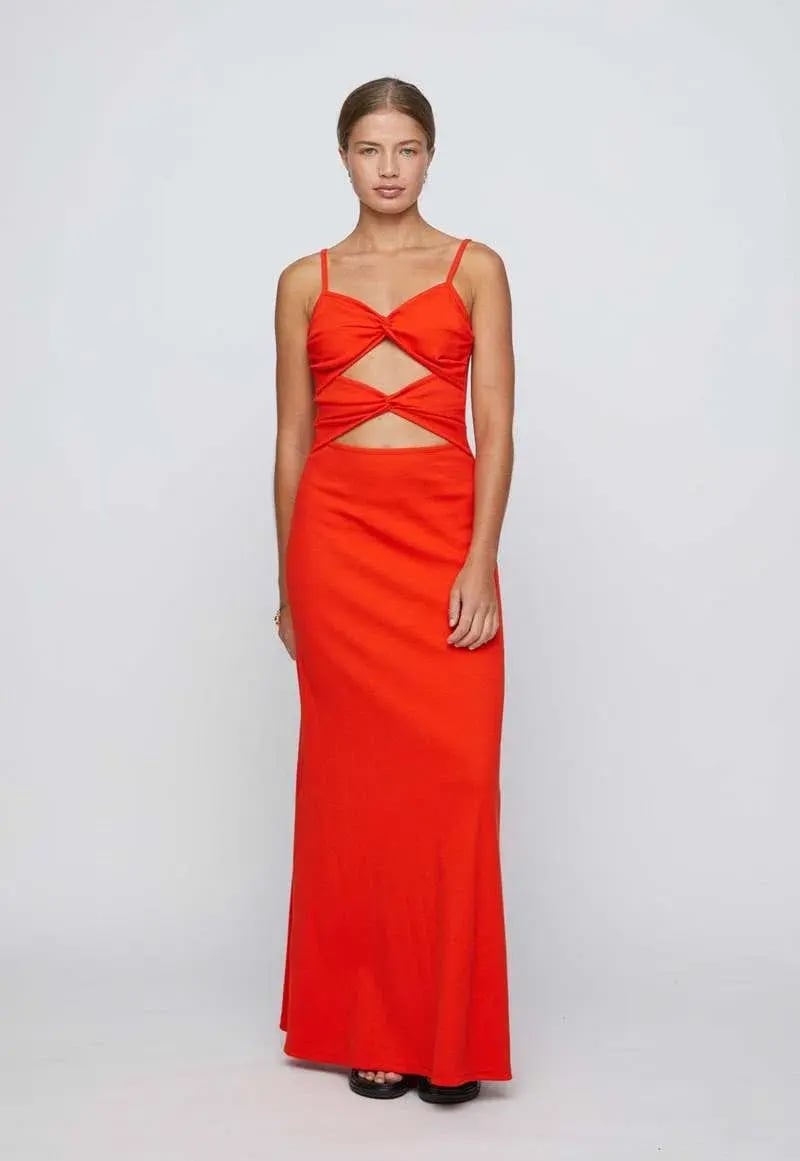 Evianna Gown in crimson photo 24