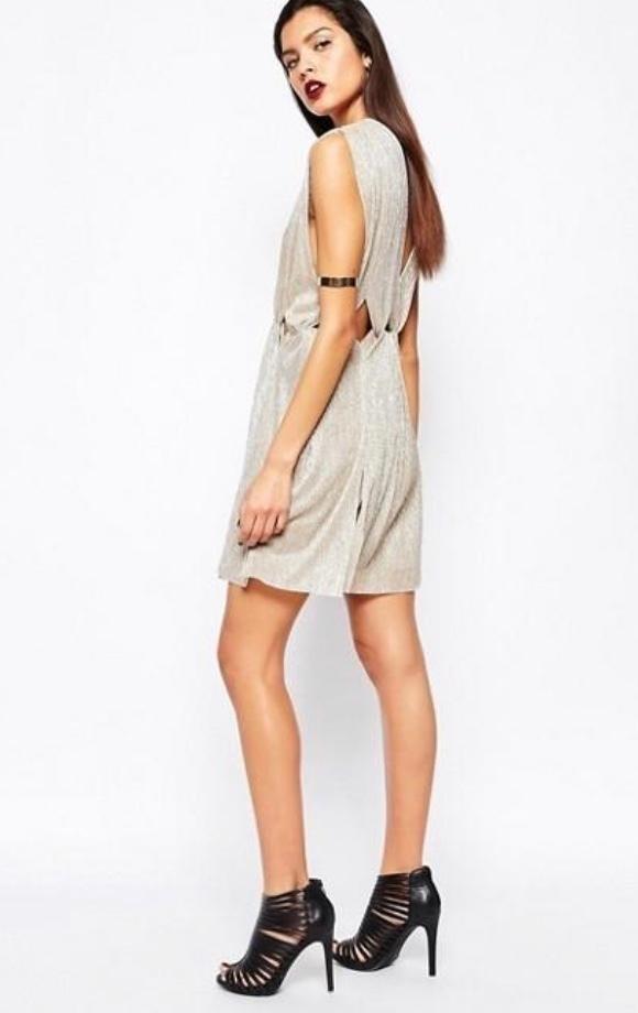 Bec & Bridge Gold Dust Mini Dress photo 2