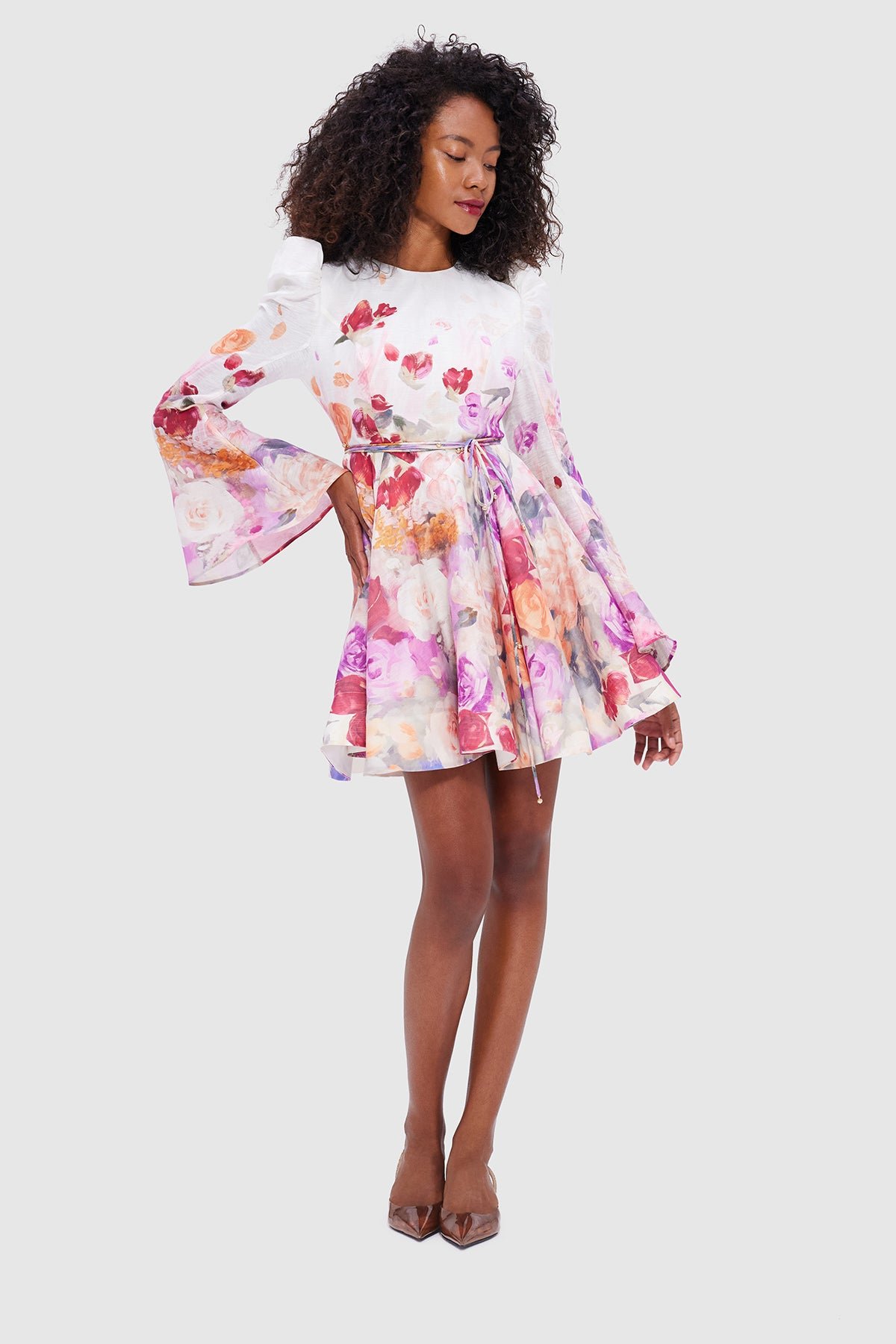 LEO LIN JORDYN MINI DRESS - FLEUR PRINT photo 3