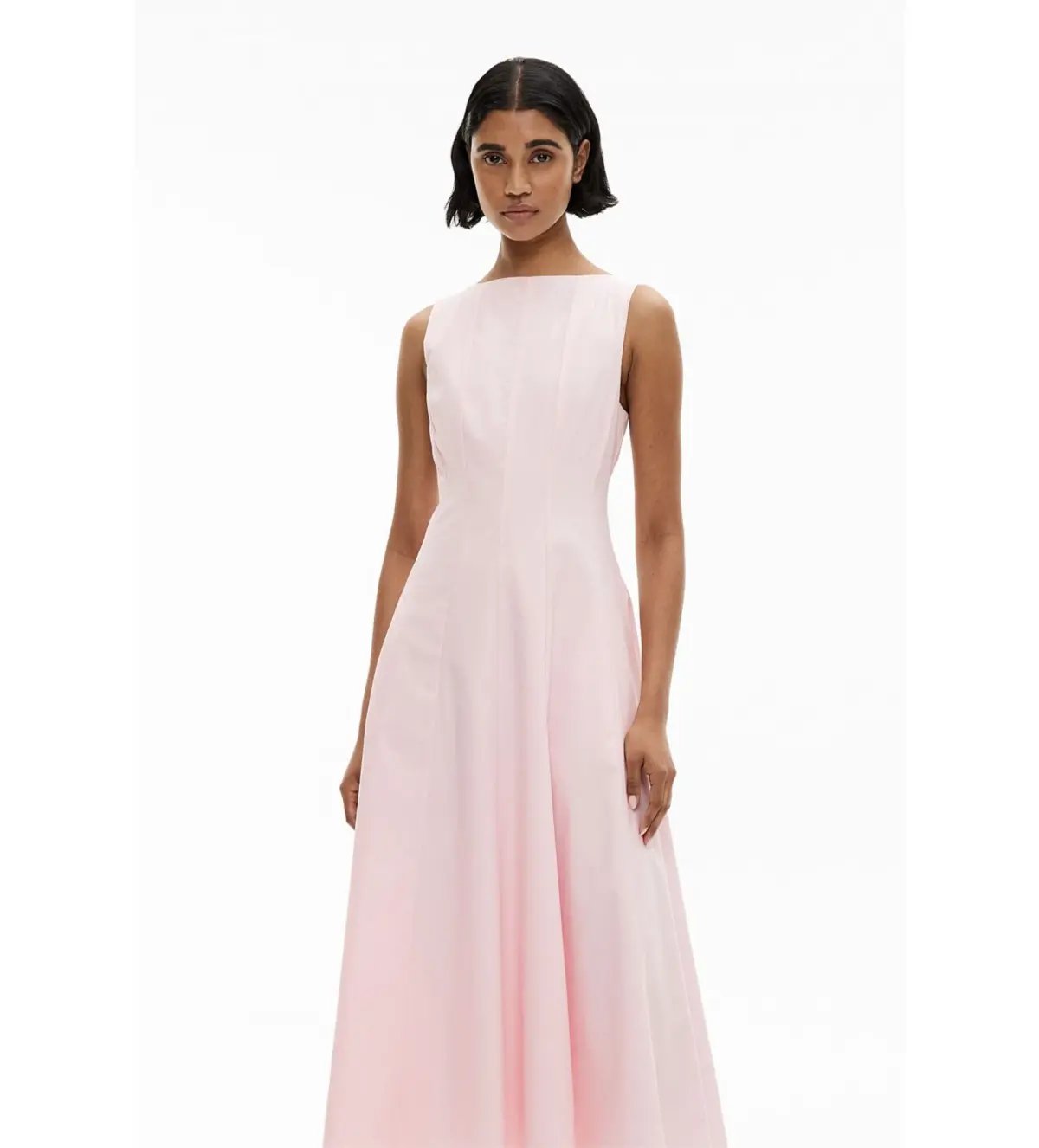 Witchery Panelled Midi Dress Powder Size AU 8 photo 2