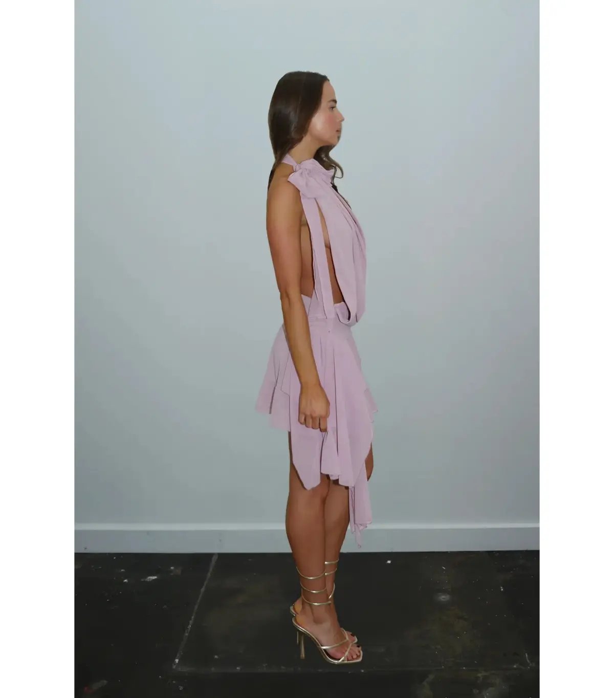 DŽO Louise Dress Dusty Pink Size XS / AU 6 photo 2