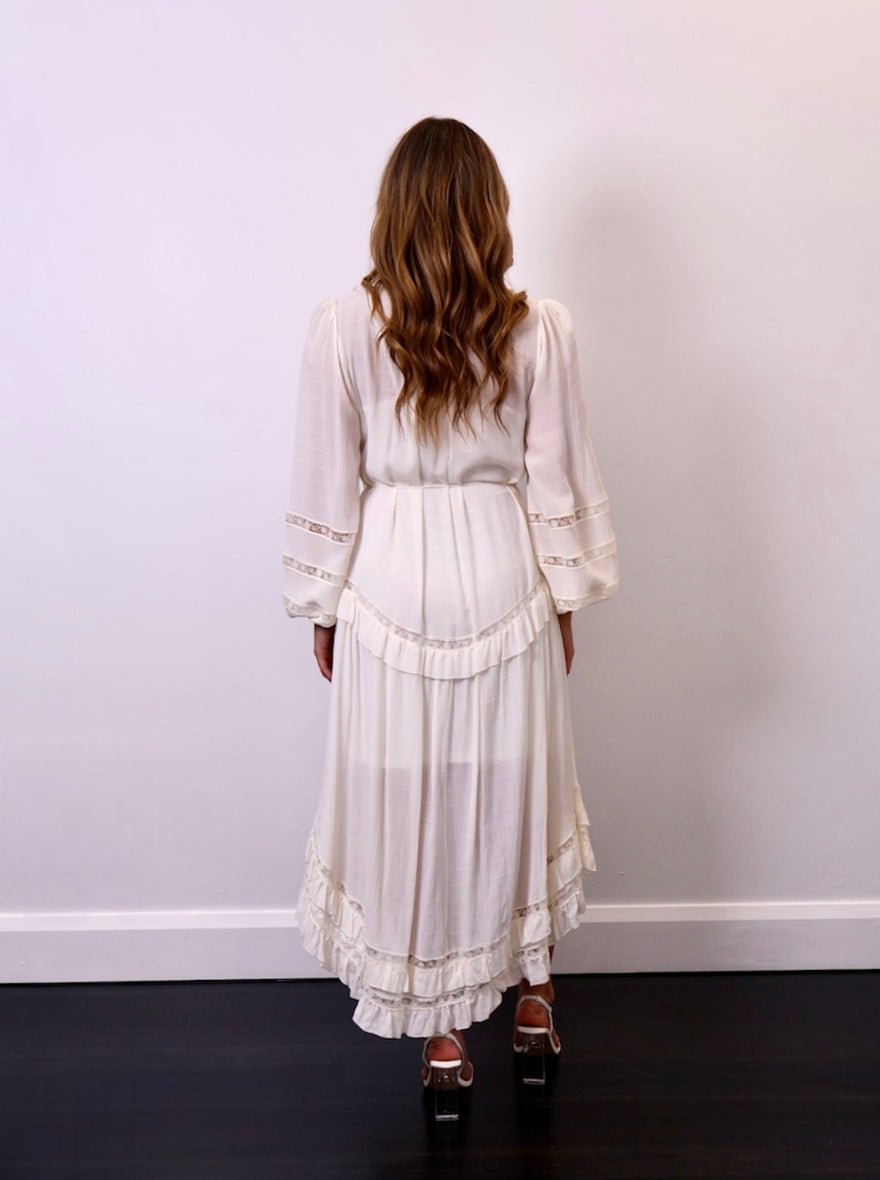 Zimmermann Whitewave Ivory Pin Tuck Dress photo 2