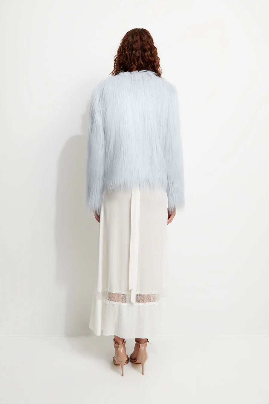 UNREAL FUR DREAM JACKET - ICE photo 5