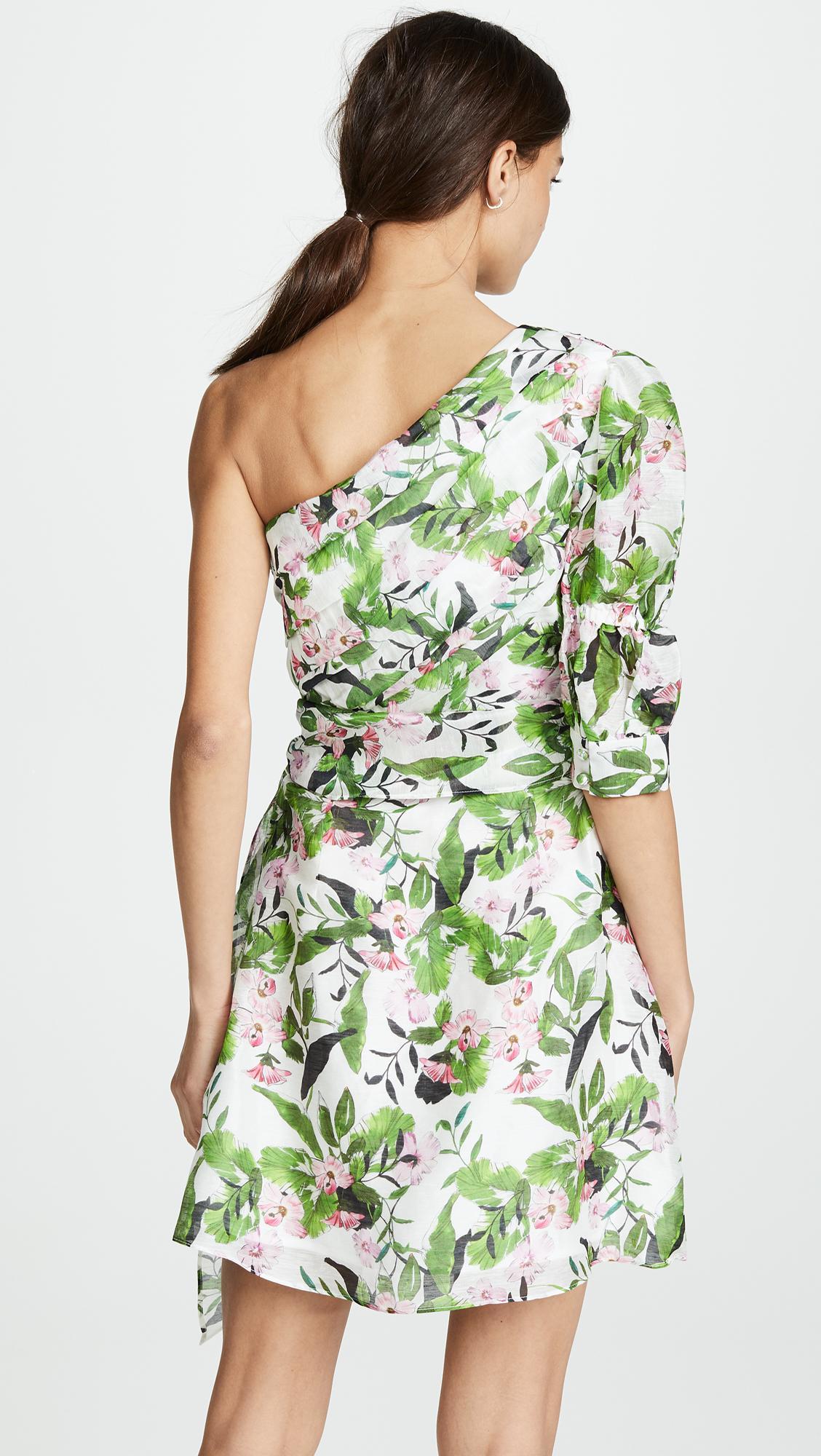 Talulah Tropo Dreams Mini Dress Print Size 8 photo 3