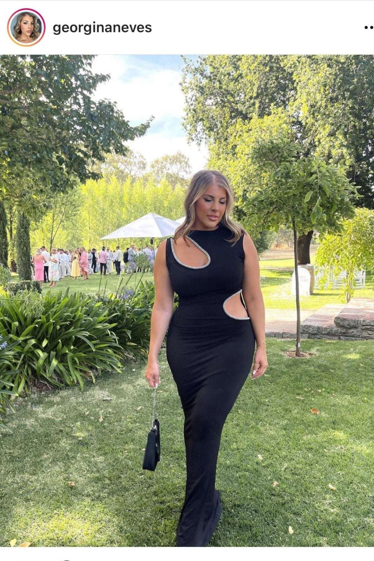 Vivia Dress in Black photo 4