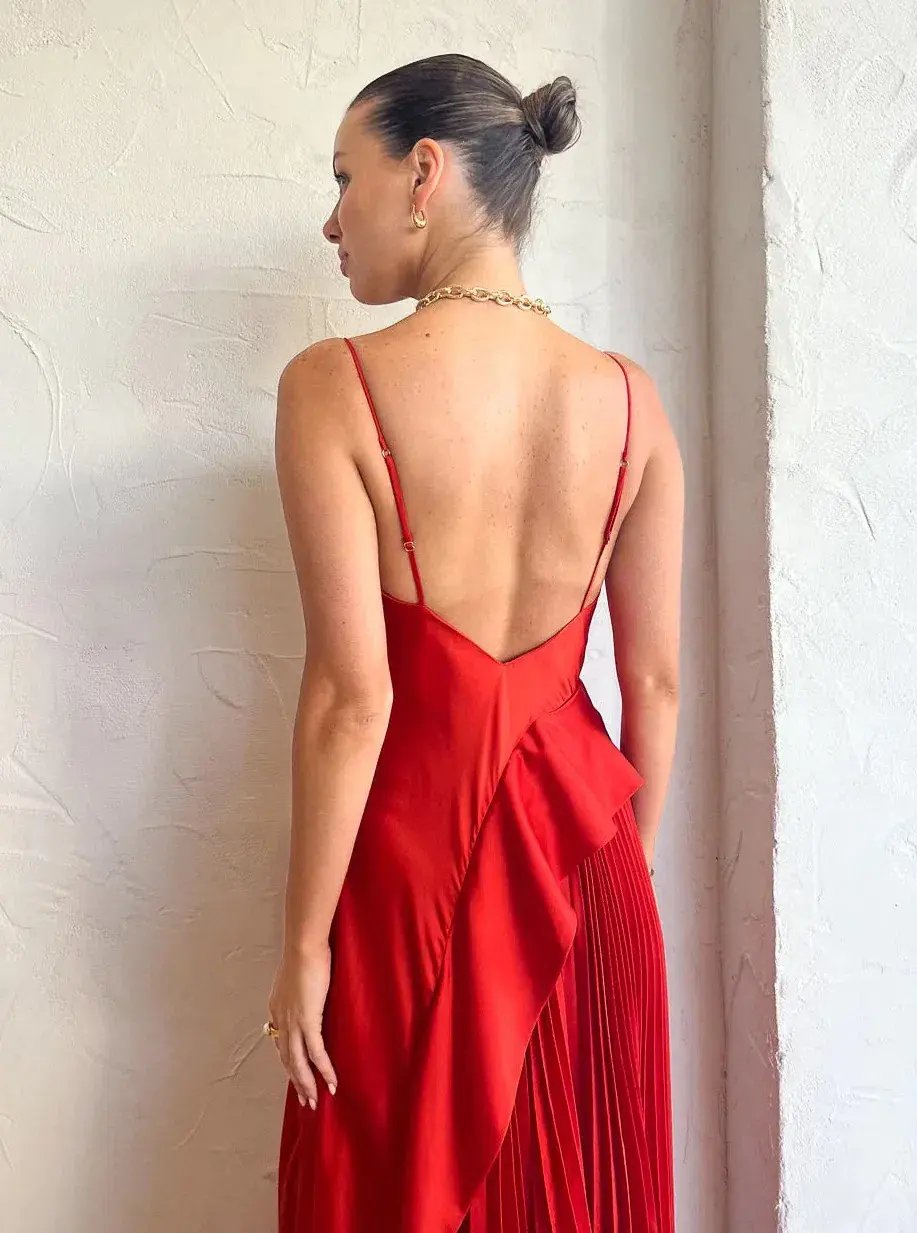 Acler OSullivan Dress in Scarlet Size 10 photo 3