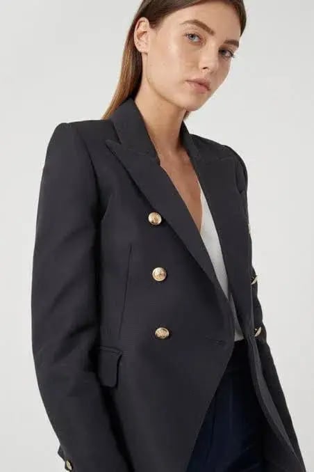 Camilla and Marc Dimmer Blazer Black Size 8 photo 3