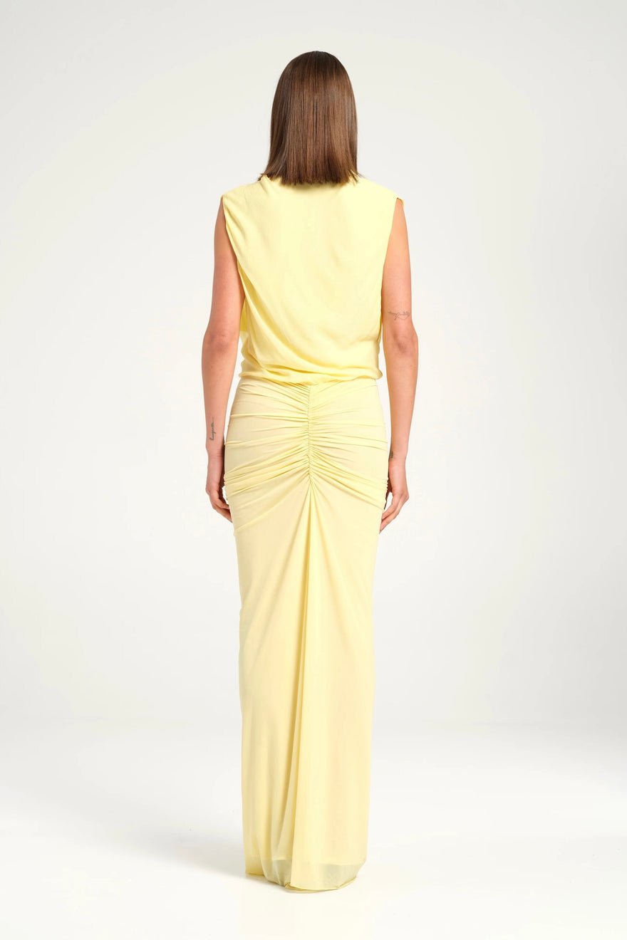 Benni Willow Maxi Dress - Butter photo 2