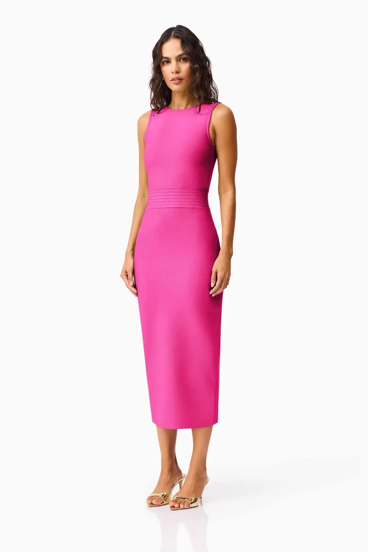 Elliatt Seraphina Fitted Midi Dress; size M (AU 10) photo 5