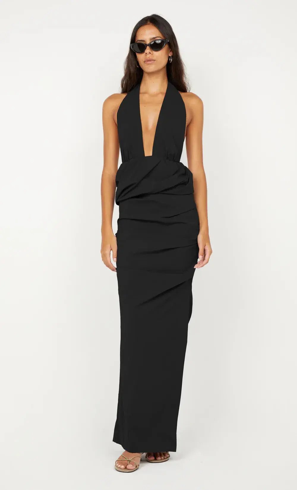 Bec & Bridge Priscilla Bubble Maxi Black Size AU 10 photo 3