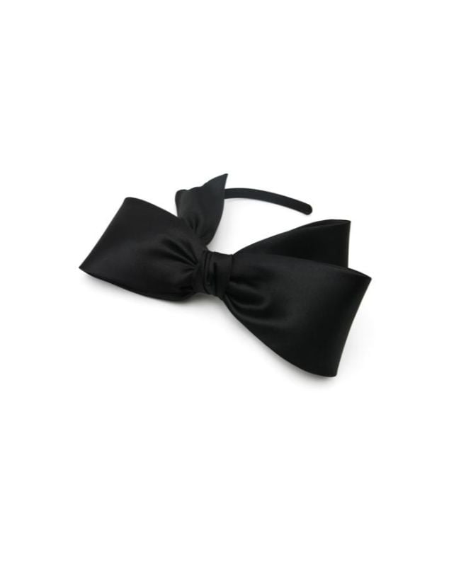 Morgan & Taylor Vada Bow Fascinator, Black photo 2