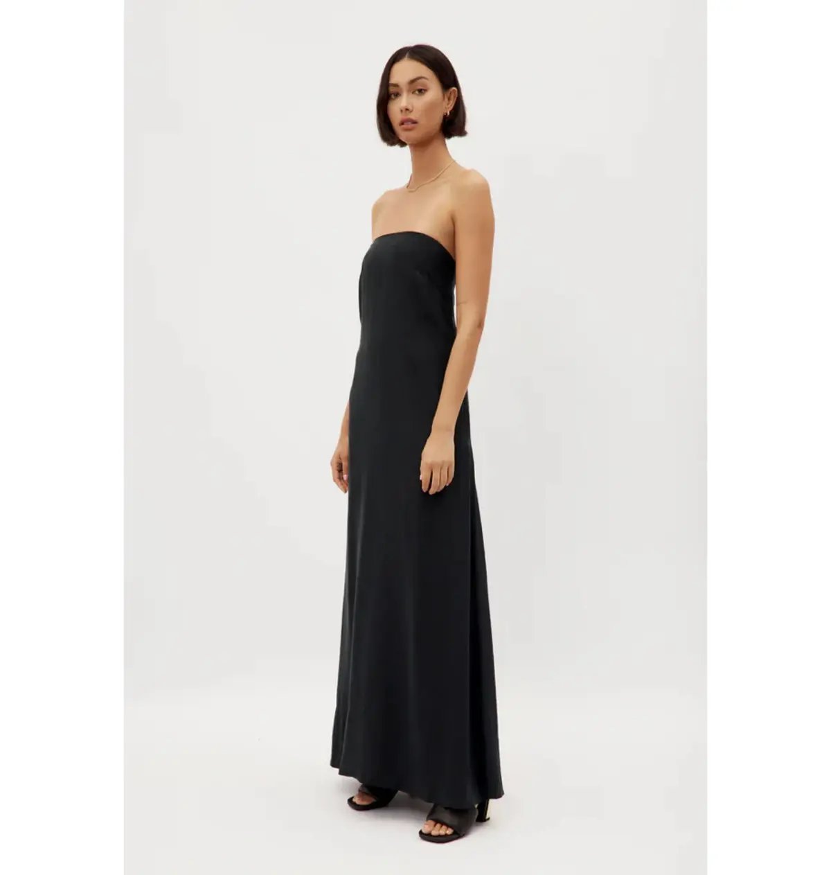 Ginger & Smart Cursive Gown Black Size AU 14 photo 3