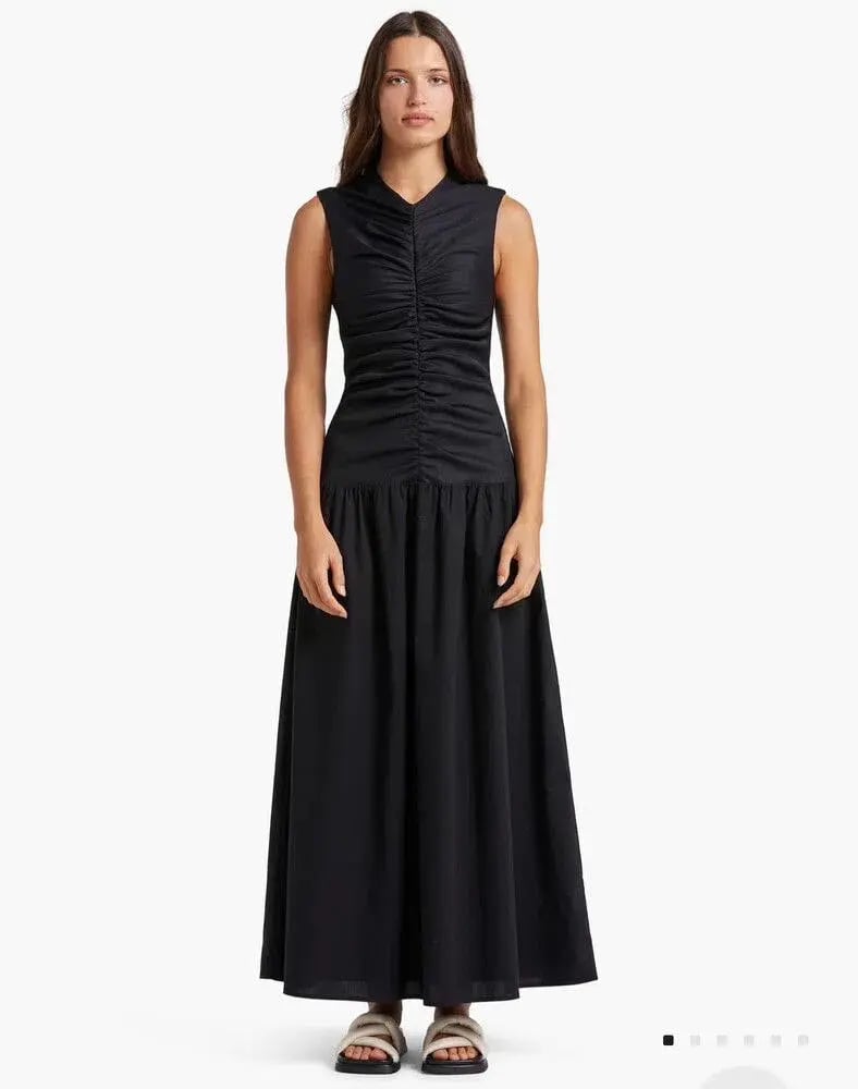 ANNA QUAN Isla Dress Noir Black 6 photo 3