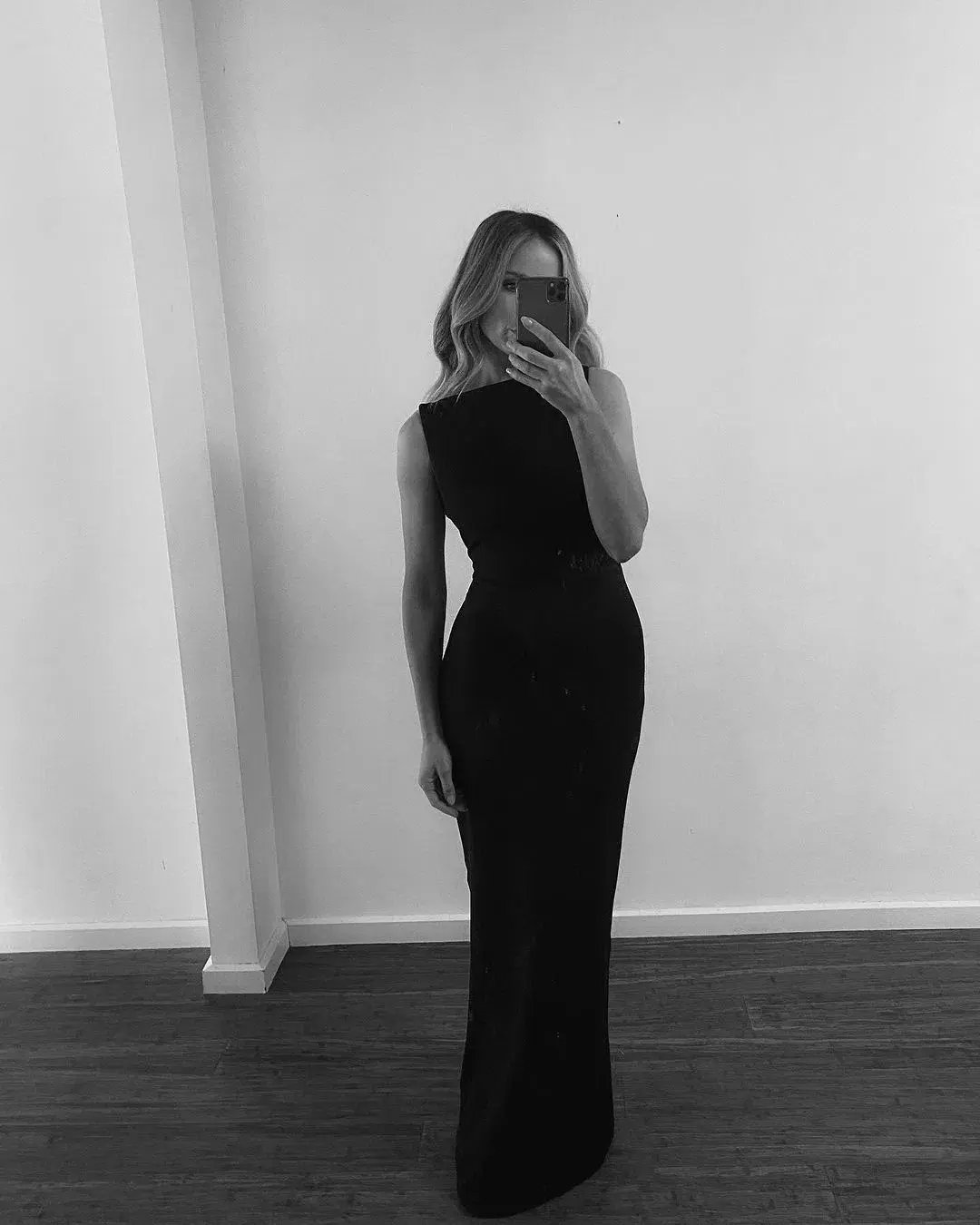 Effie Kats Verona Maxi Dress Black Size 10 photo 5
