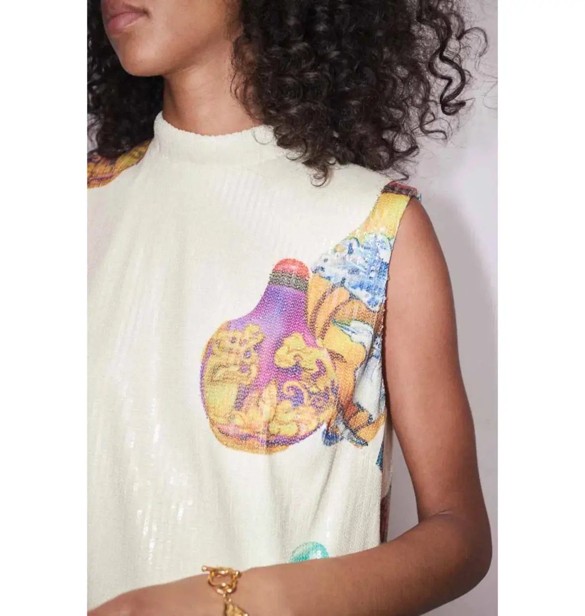 Alemais Chesca Mini Dress Print Size AU 8 photo 3