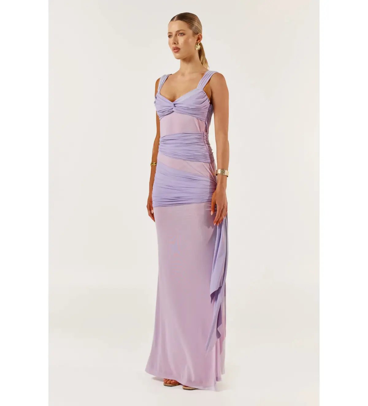 She Is OLLA Ariel Dress Lavender Size 8/S photo 2