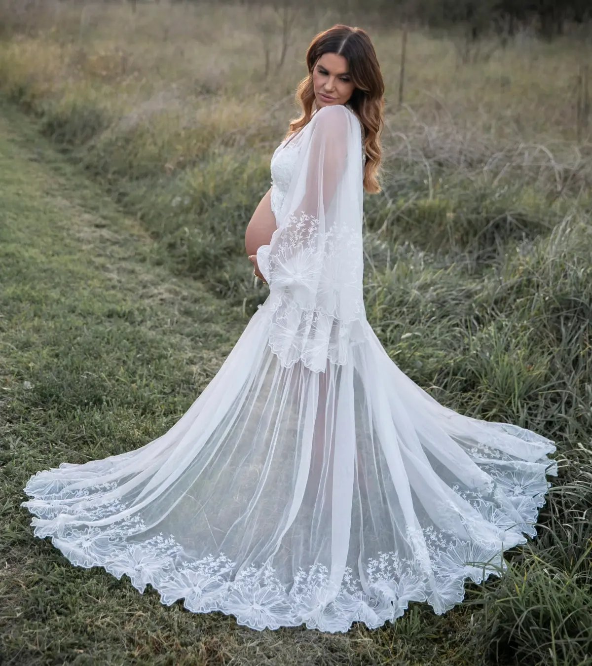 We Are Reclamation Bloom Where You Are Gown White One Size photo 2