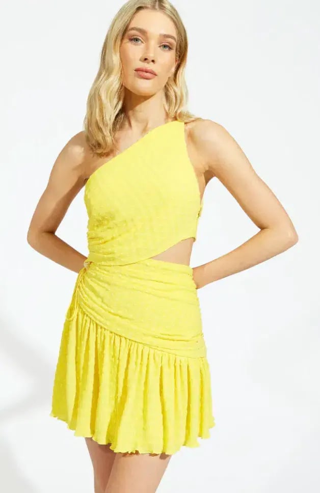 Alice McCall Lolita Mini Dress Yellow Size 12 / L photo 2