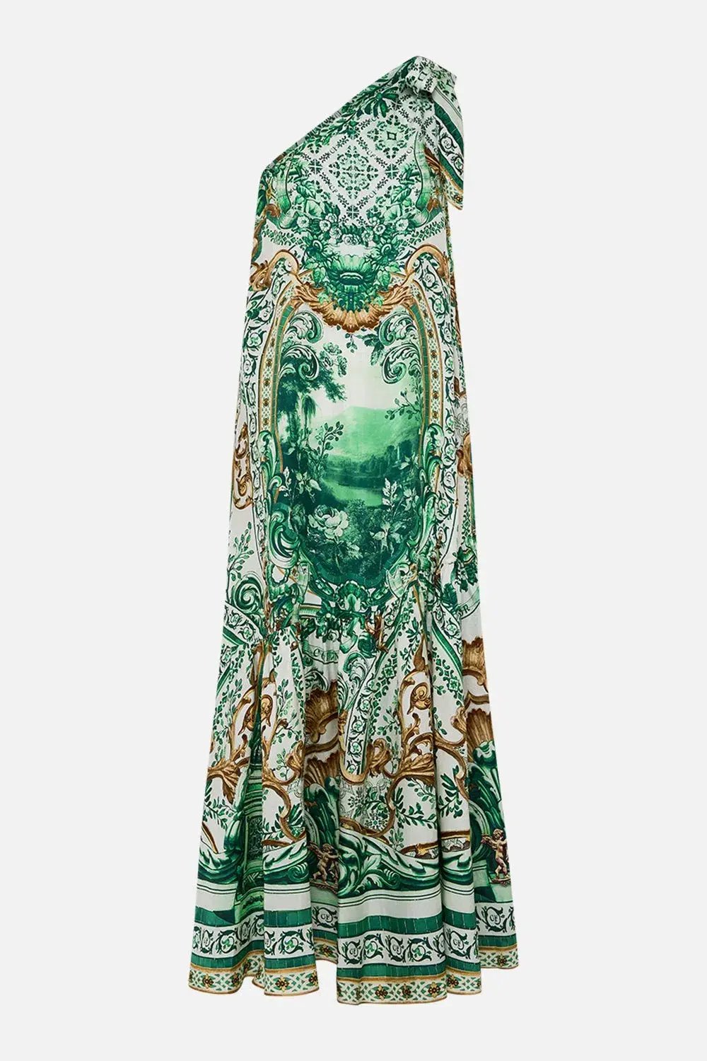 Camilla Tie One Shoulder Dress Corridor Of Calm Size AU 10 photo 4