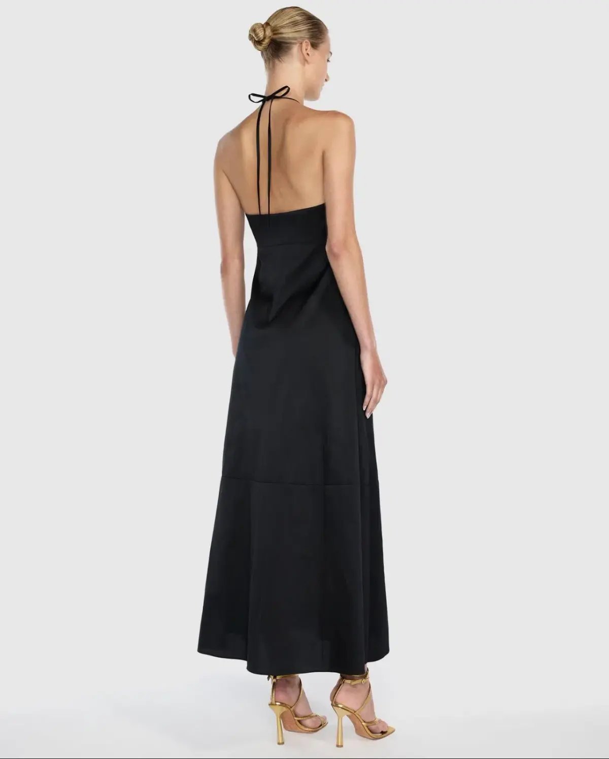 Manning Cartell Heart Lines Trapeze Maxi Dress - Black - Size 8 photo 3