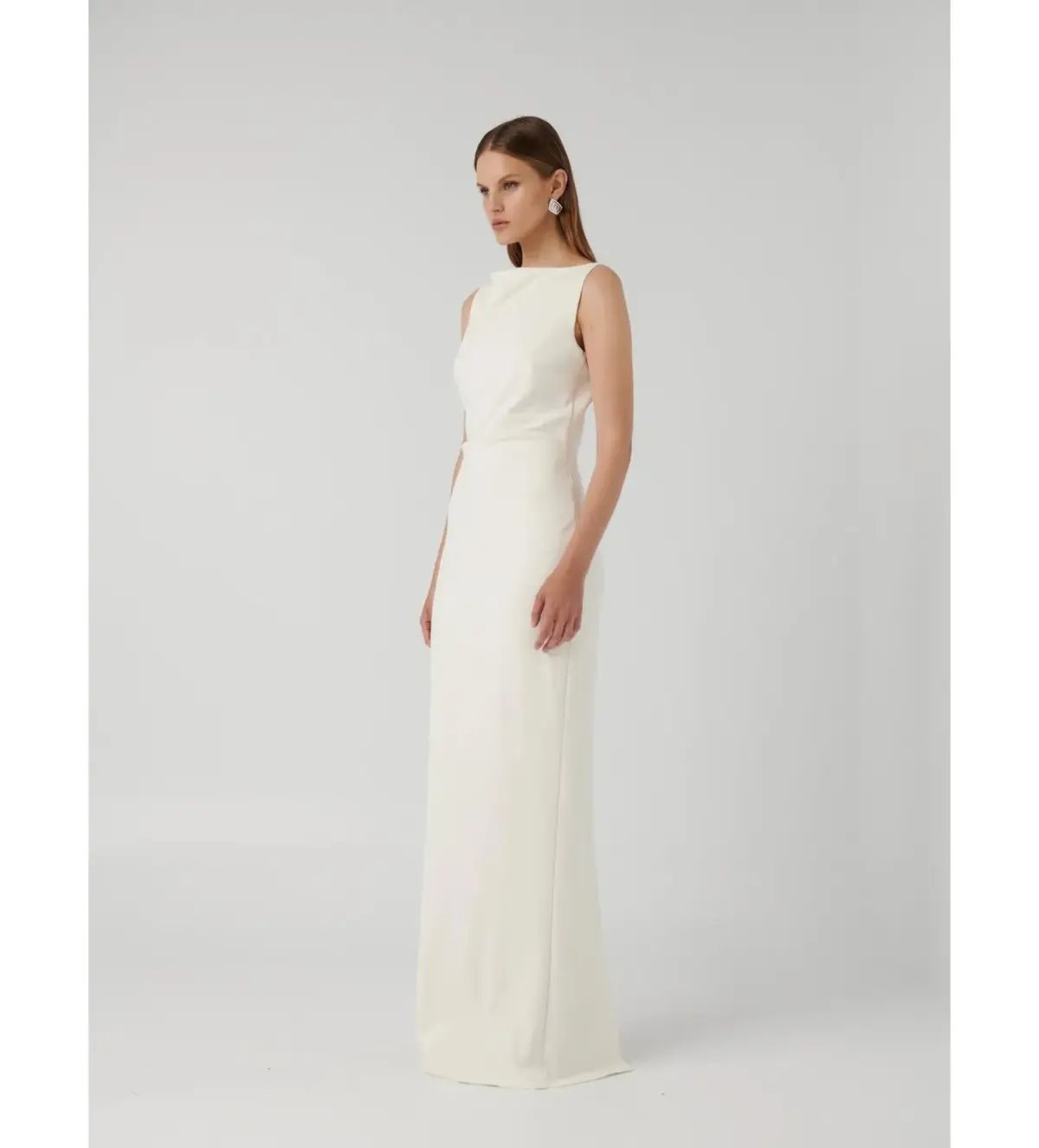 Effie Kats White Verona Gown in White Size XS/ AU 6 photo 2