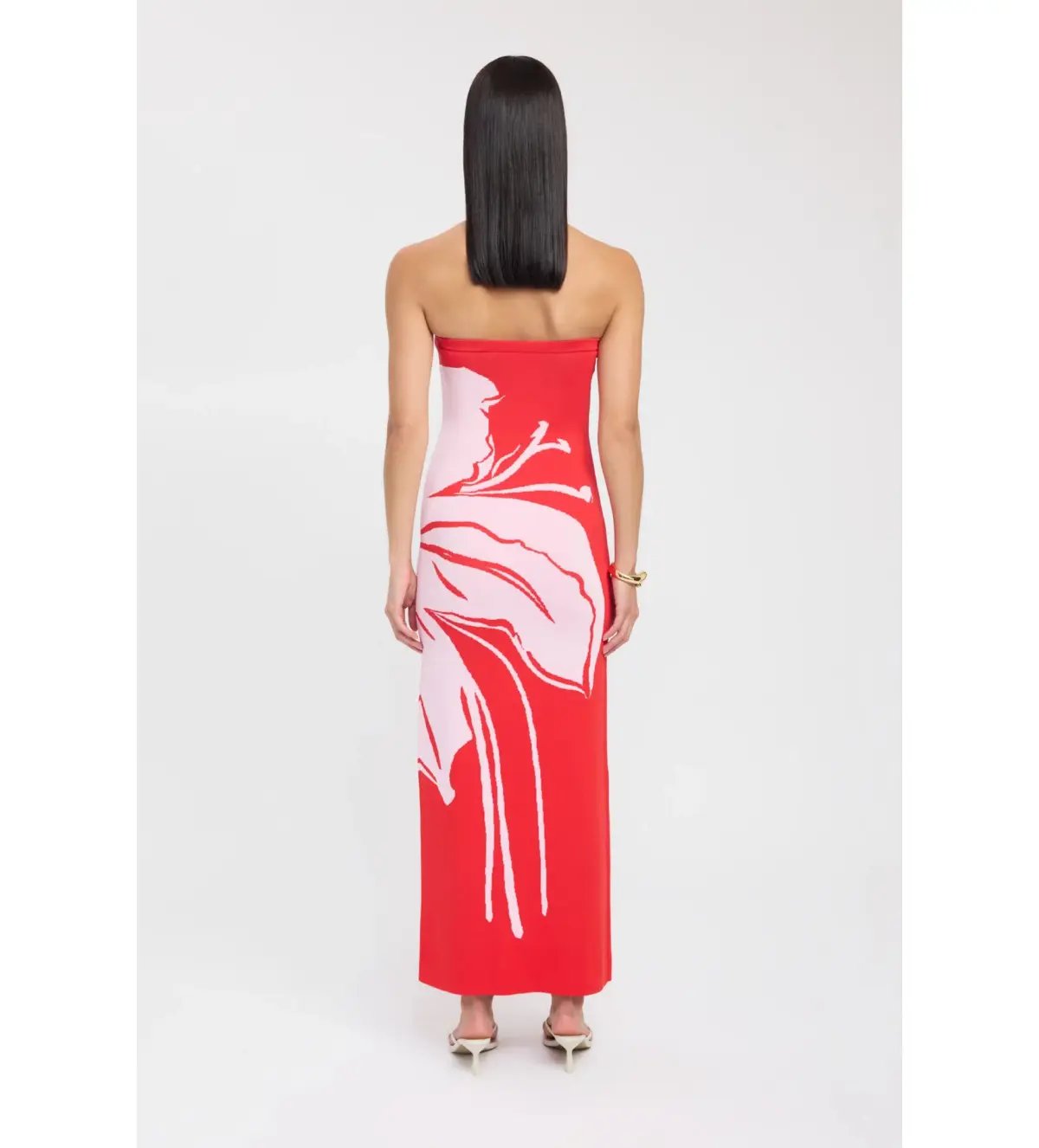 Kookai Aloha Strapless Dress Size 8 photo 3