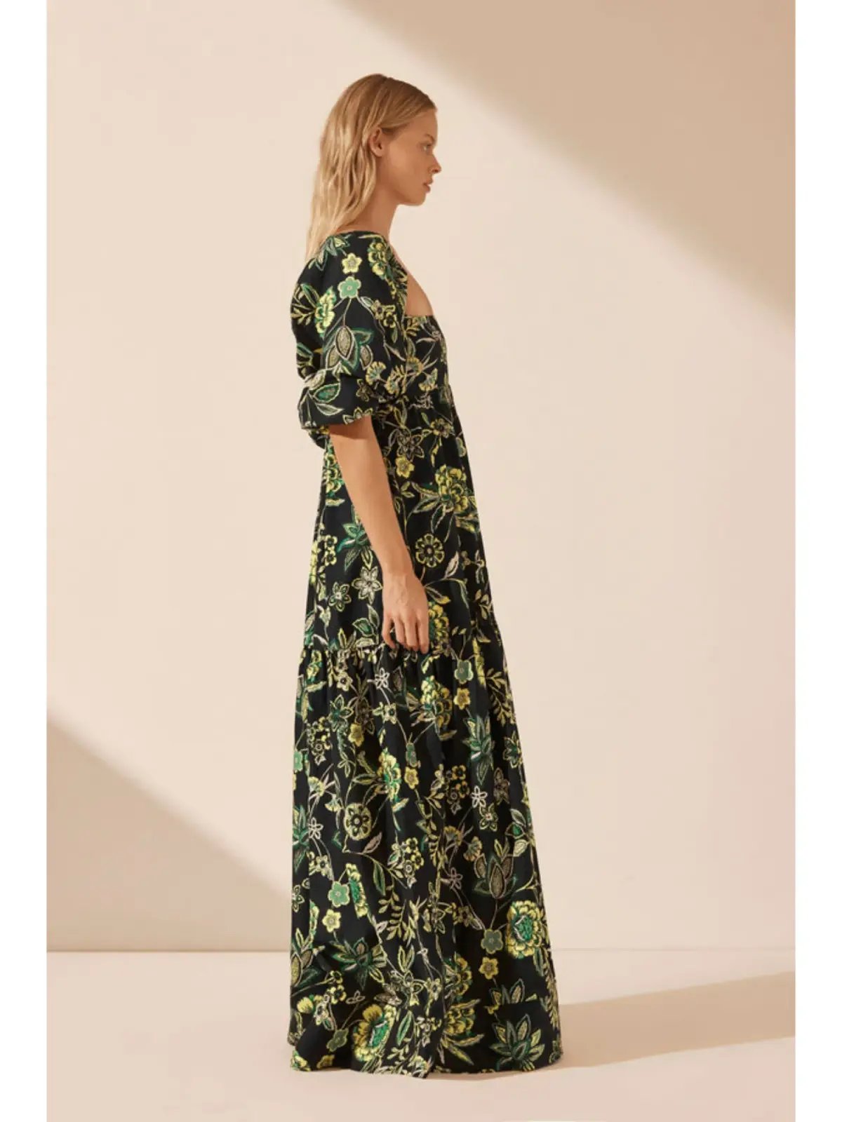 Shona Joy Tiered Maxi Dress Lina Size AU 10 photo 3