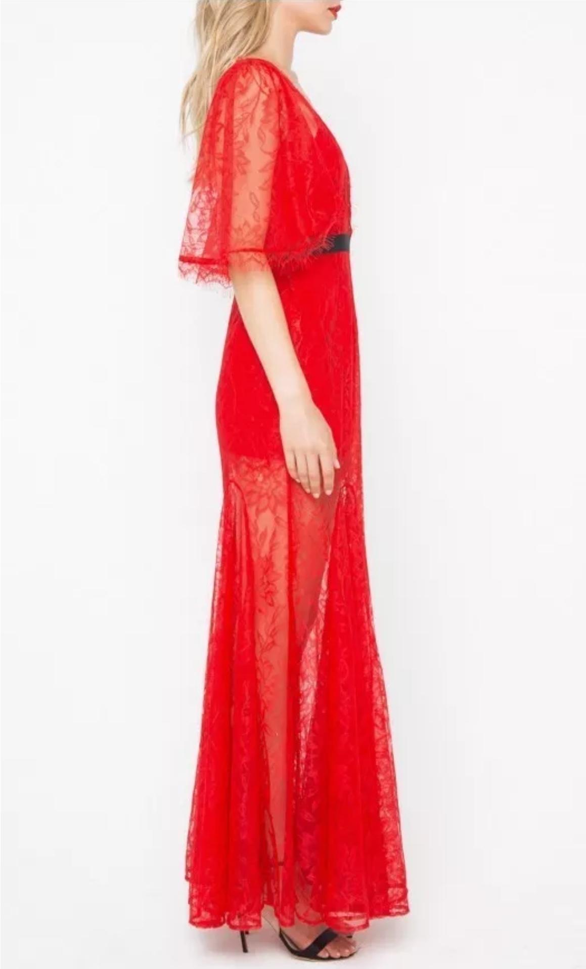 Alice McCall ‘Feel Good Look Good’ Lace Dress - size 12 photo 3