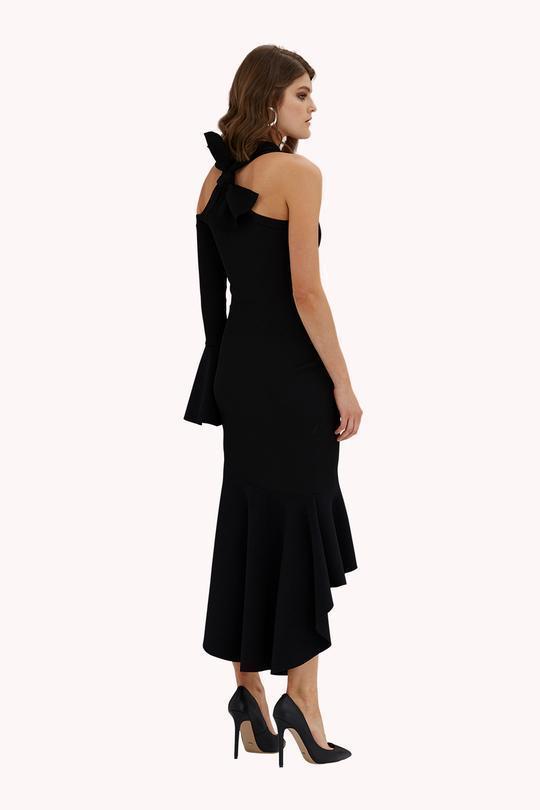 By Johnny Deep Night Shadow Dress black Size 14 photo 2