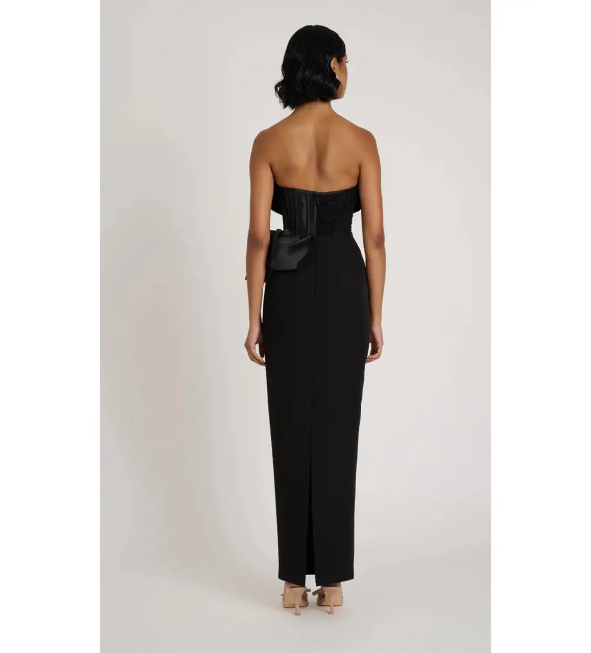 Eliya The Label Auri Gown Black Size 12 photo 4