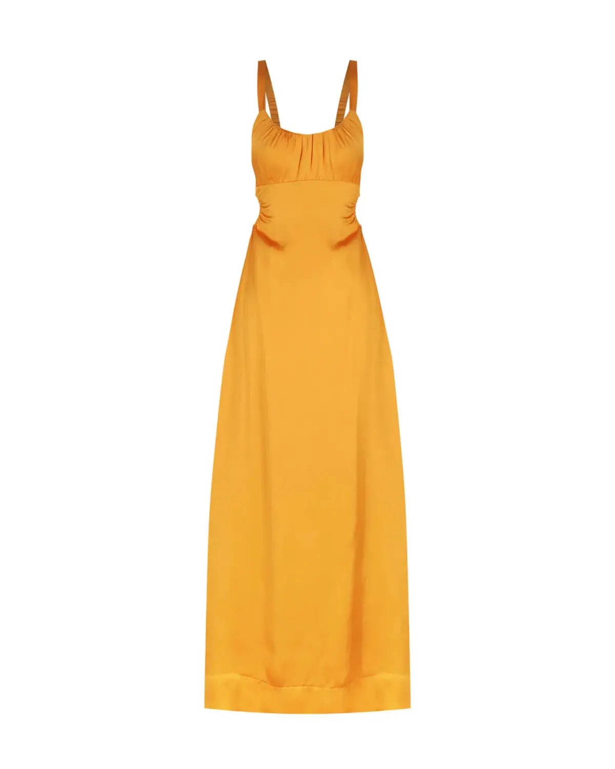 Hansen and Gretel Carlos Maxi Dress in Orange Size Medium / AU 10 photo 3