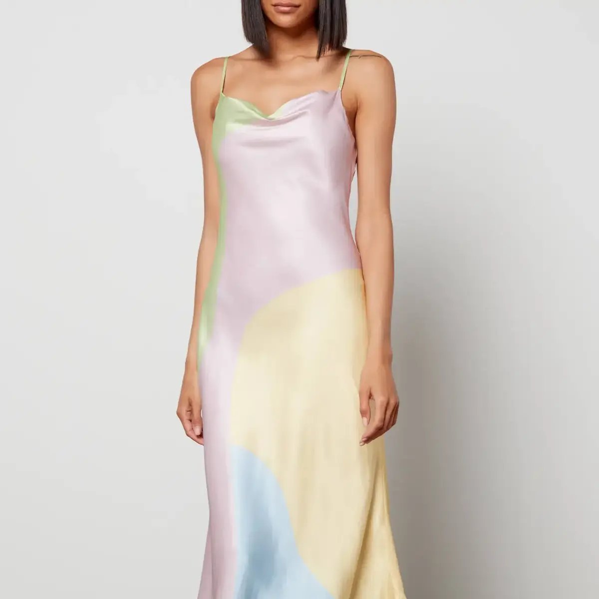 Olivia Rubin Aubrey Midi Dress Multi Size 12 photo 5