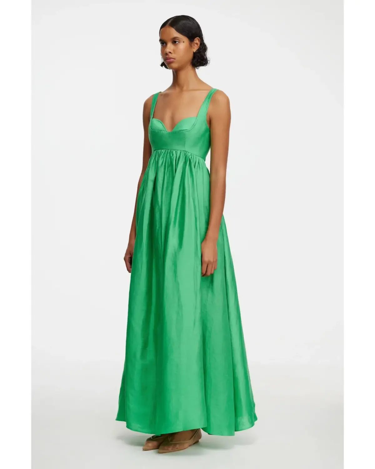 Acler Sandgate Maxi Dress in Shamrock Size AU 12 photo 2