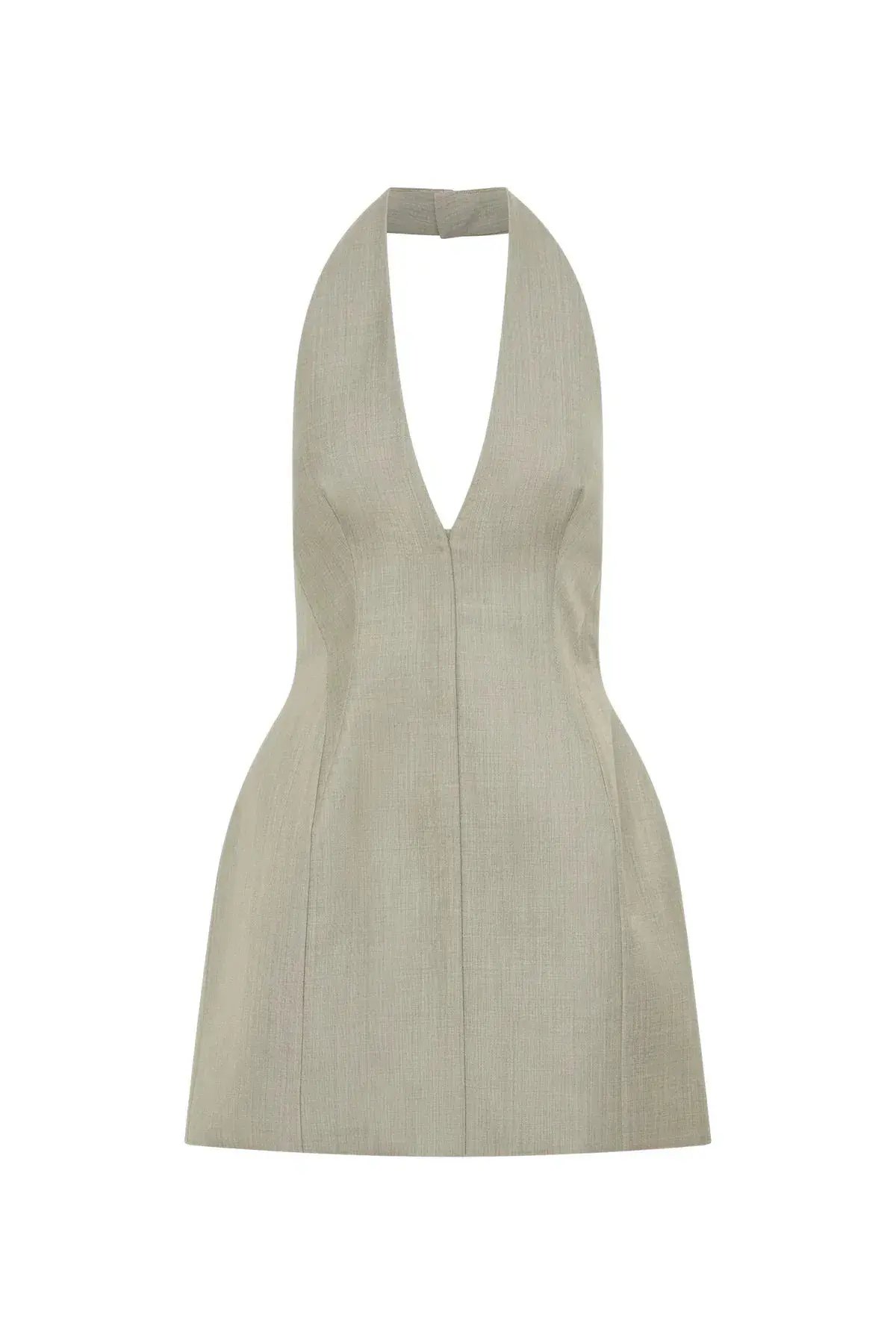 Camilla and Marc Pompidou Mini Dress Olive Marle Size 10 photo 4