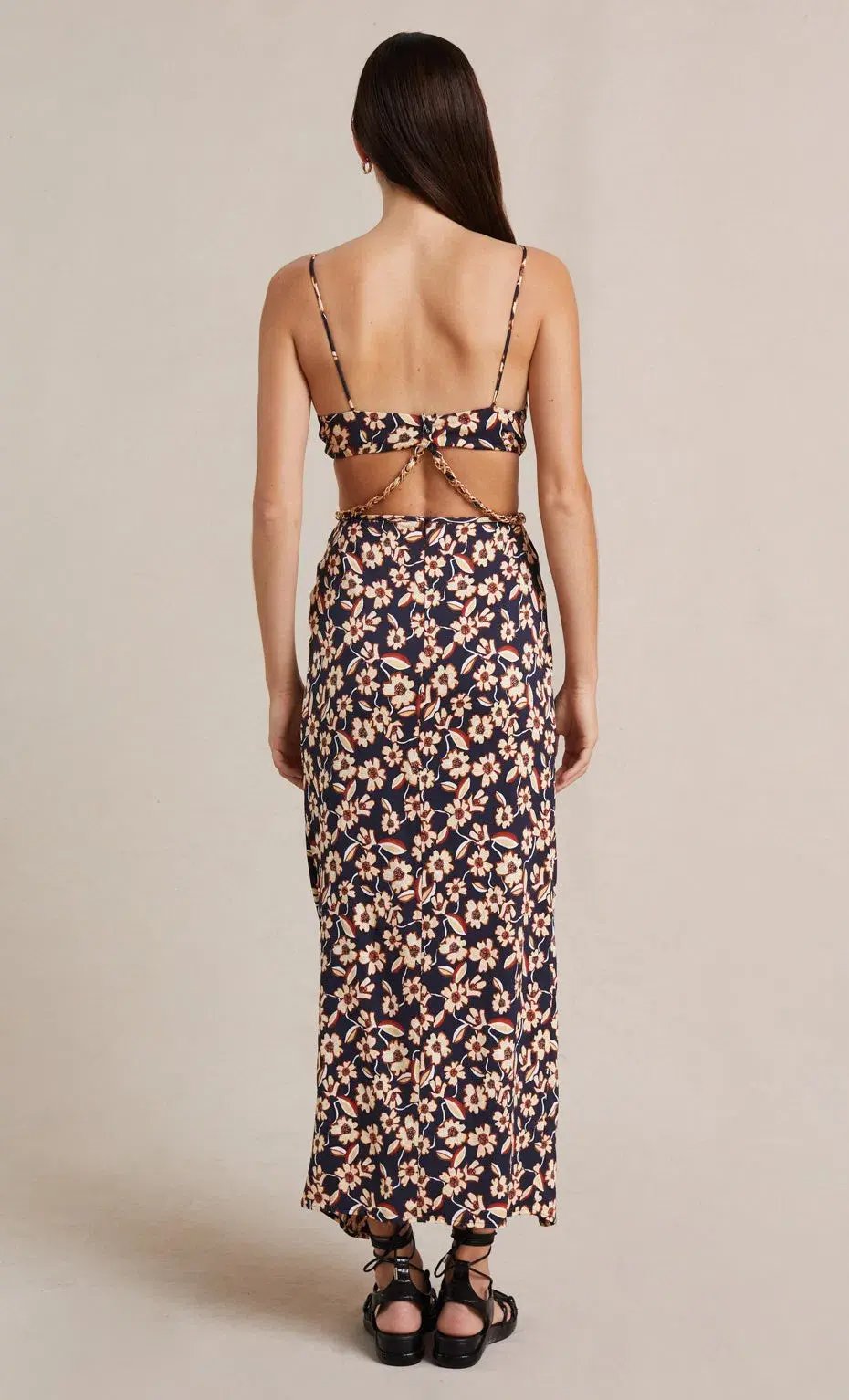 Bec & Bridge Modern Romance Twist Maxi Dress Floral Size 6 photo 3
