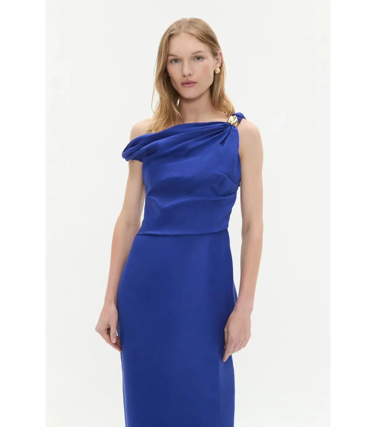 Aje Bridgette Maxi Dress Bright Blue Size AU 10 photo 3
