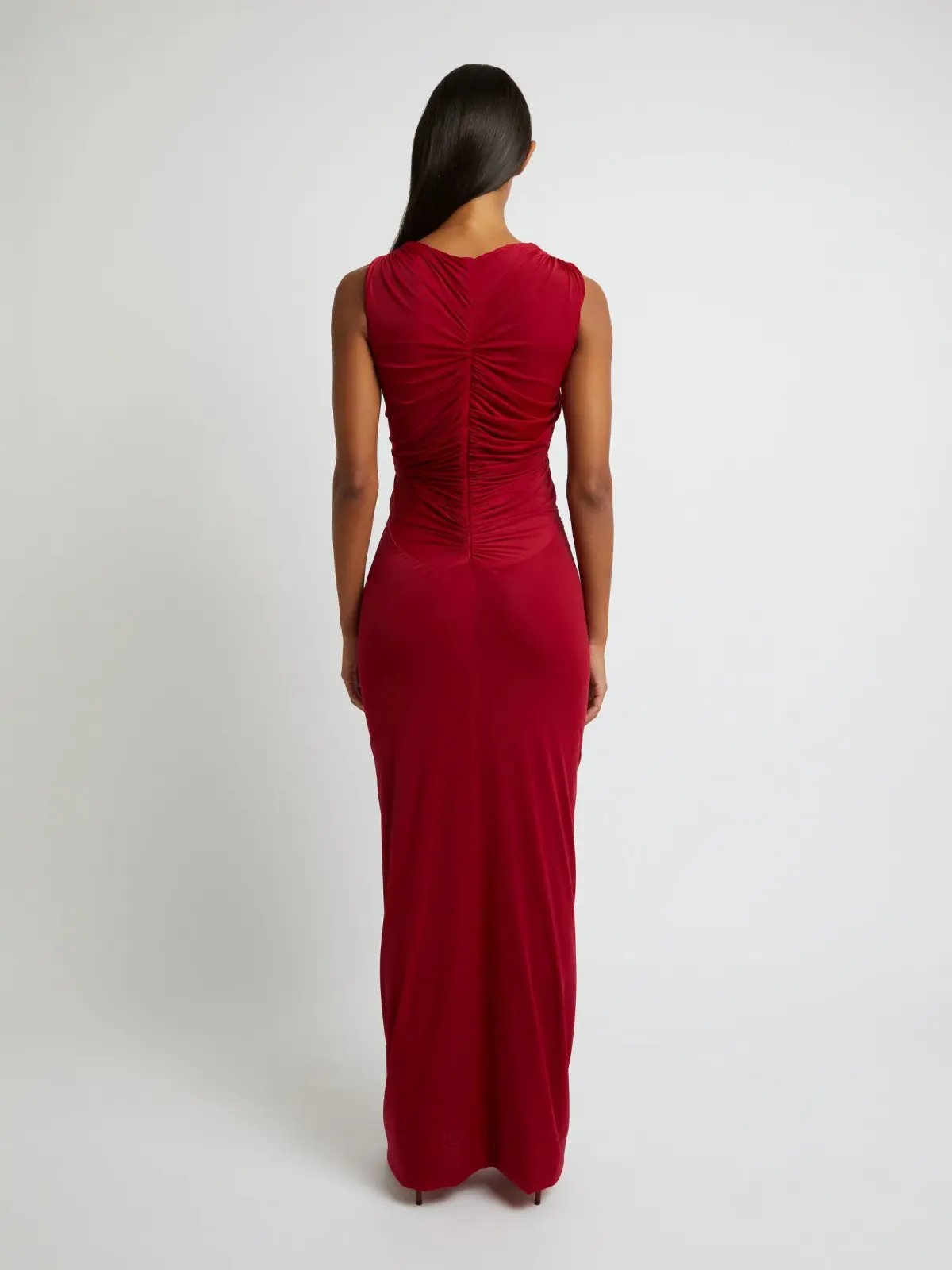 Christopher Esber Venus Tank Dress Cherry Size 10 photo 4